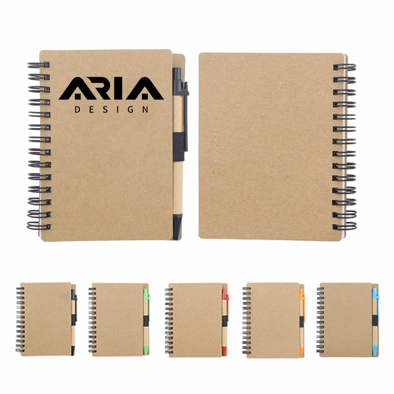 Eco-Friendly Custom Logo Notebook Set