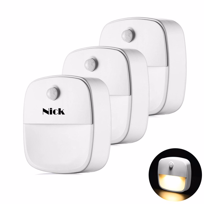 LED Intelligent Night Light Body Sensor 3pcs/set