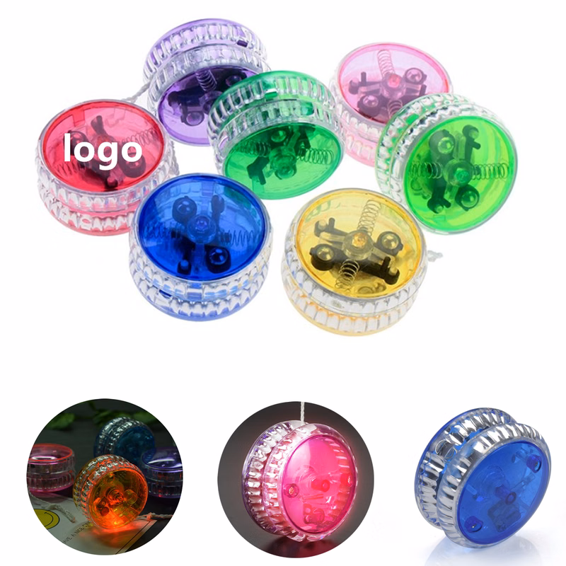 LED Light Yo-Yo Plastic Responsive Yoyo