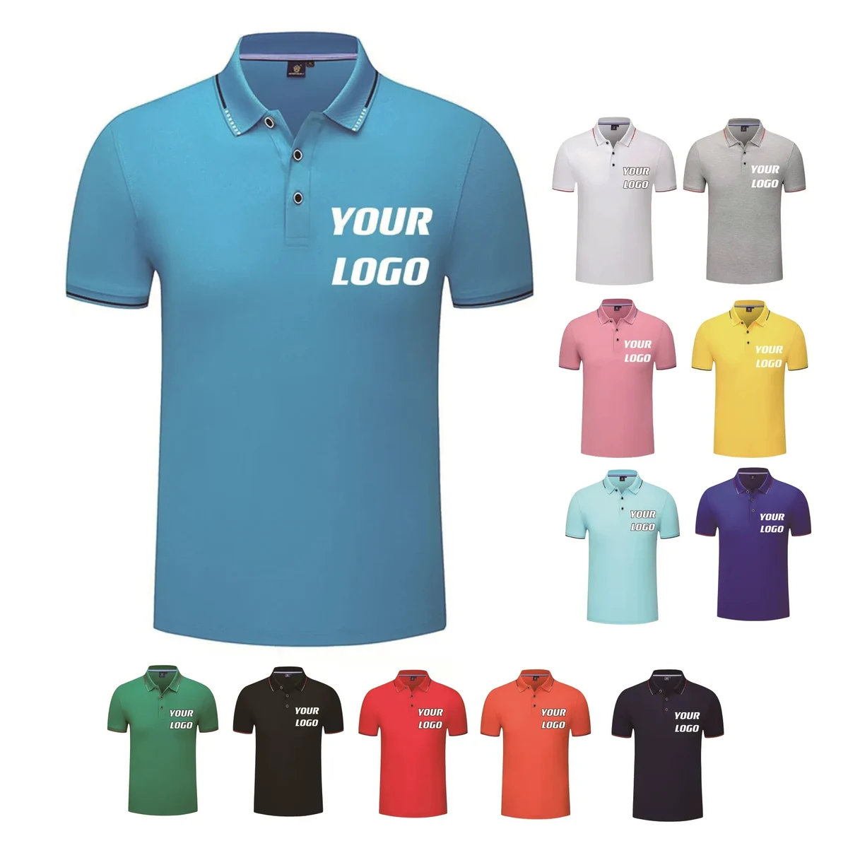 Classic Polo Shirts For Men Women 1