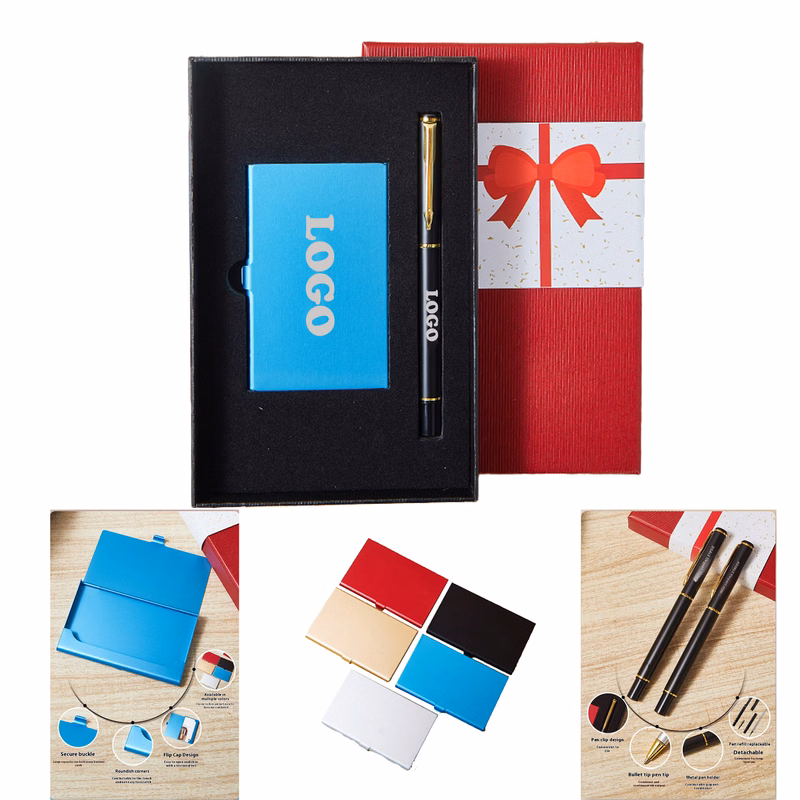 MOQ 10 pcs Metal Card Case Combo