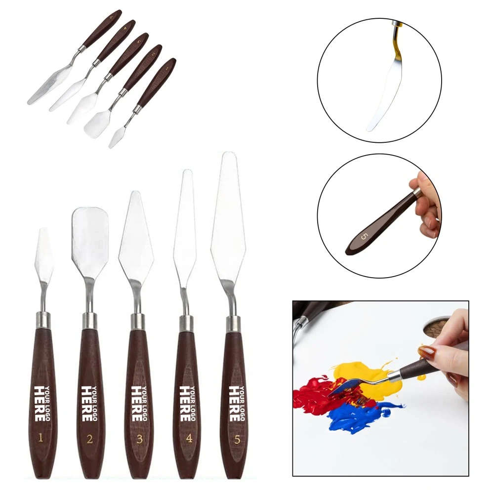 Stainless Steel Oil Paint Palette Knife set 1