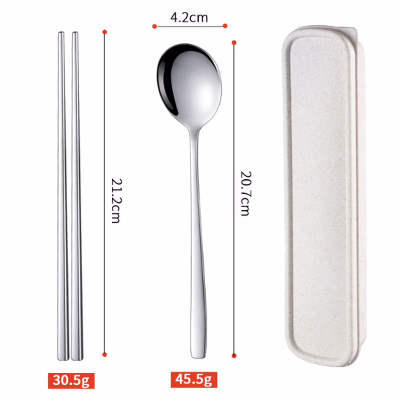 Dinnerware Set,Flatware Set Stainless Steel(Fork Spoon Chops