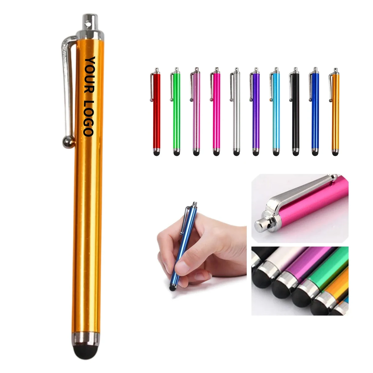 Aluminum Stylus Pen Touchscreen Rope Design 1