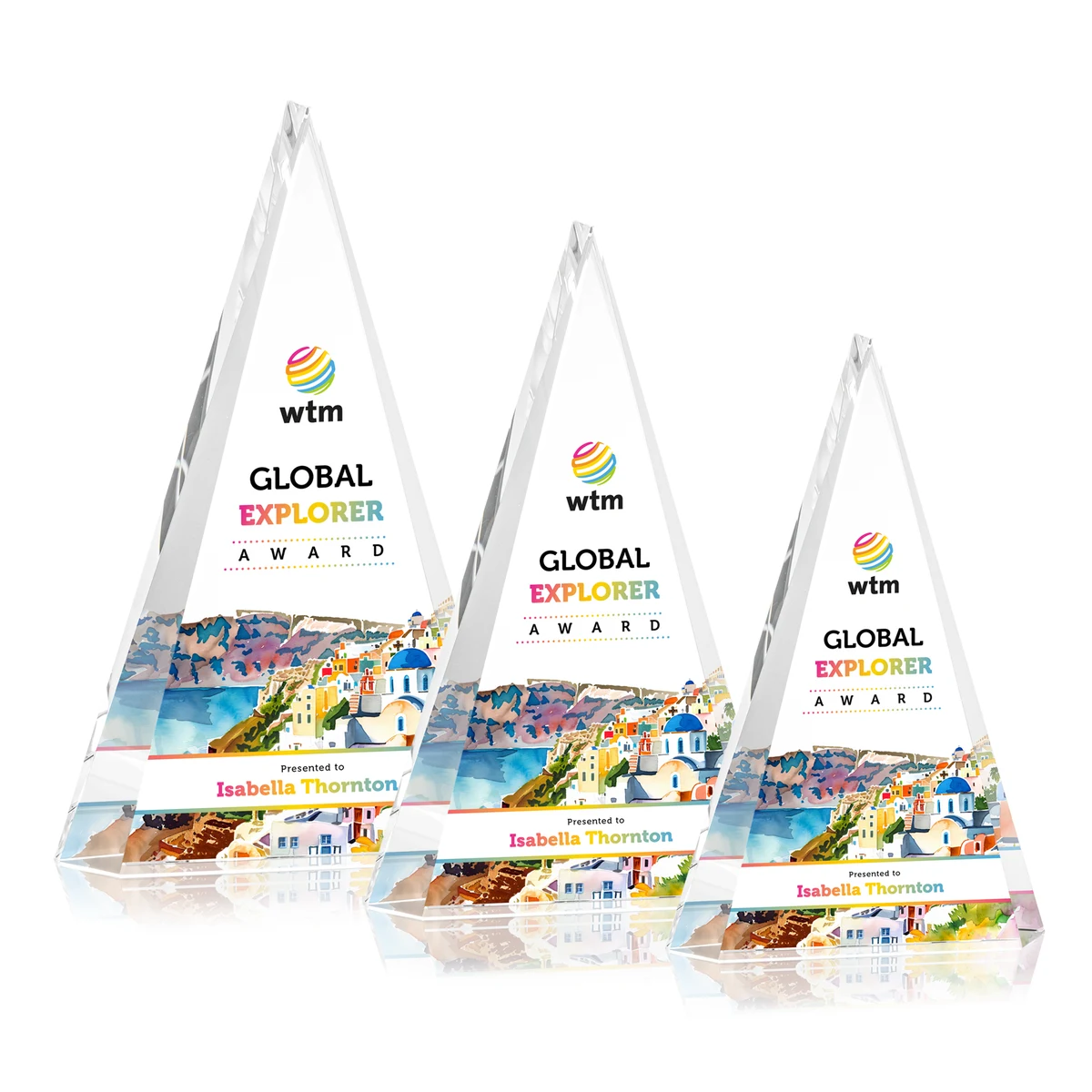 Helston VividPrint™ Award - Clear 1