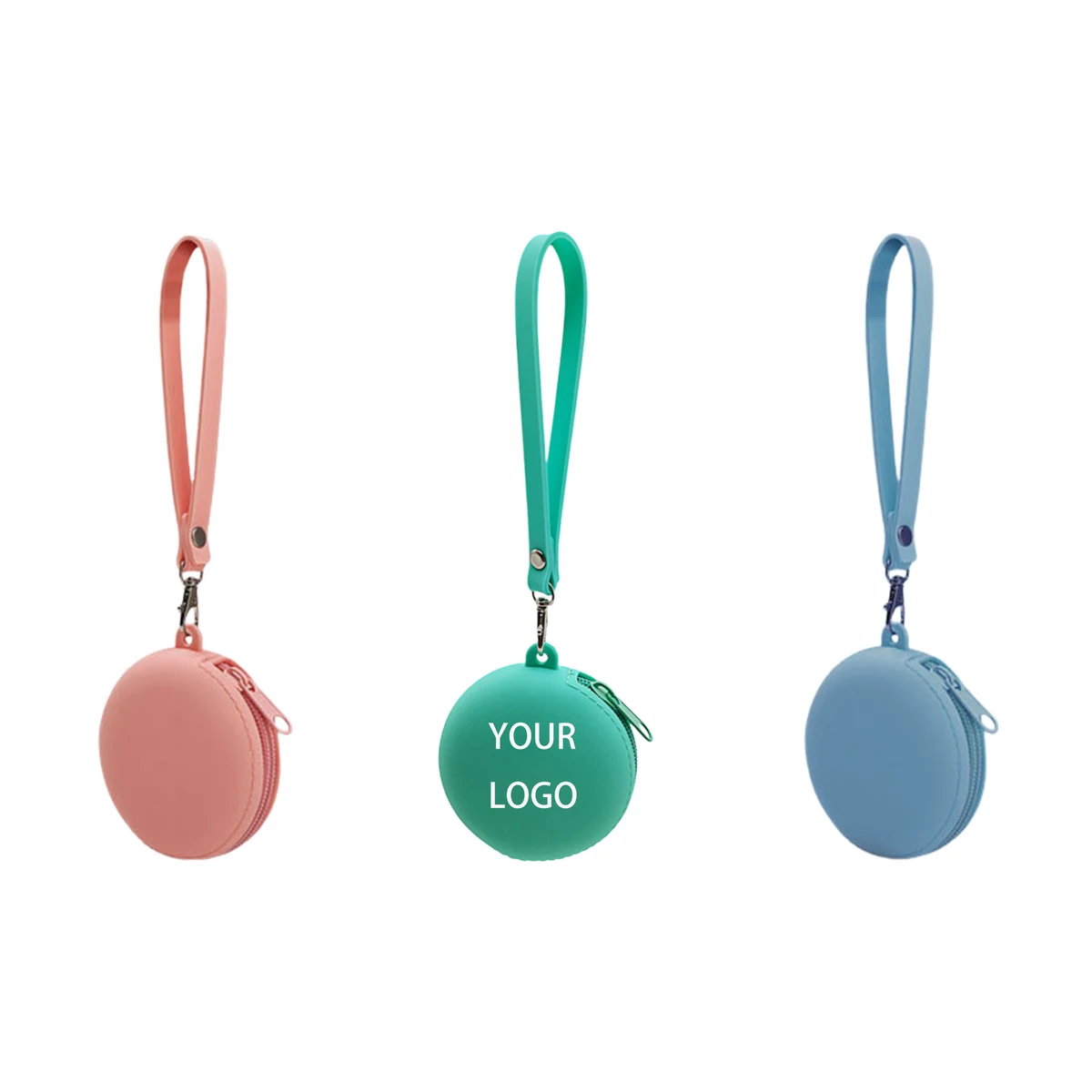 Round Silicone Small Change Wallet 1