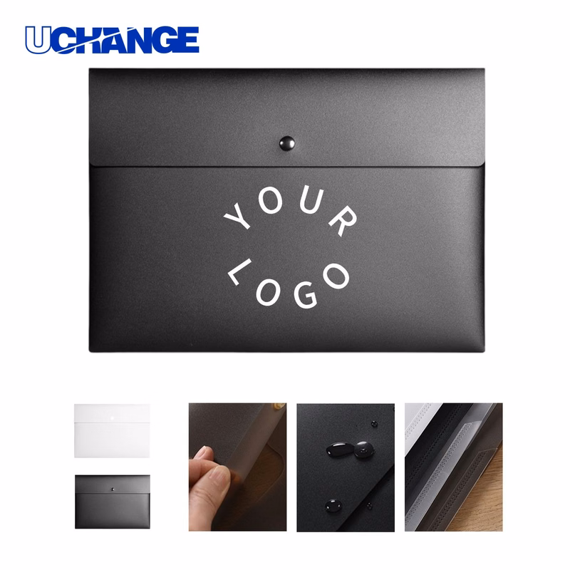 A4 Presentation Folder Waterproof Leather Look