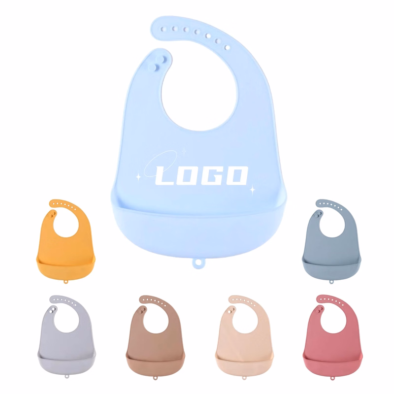 Colorful Silicone Baby Bib