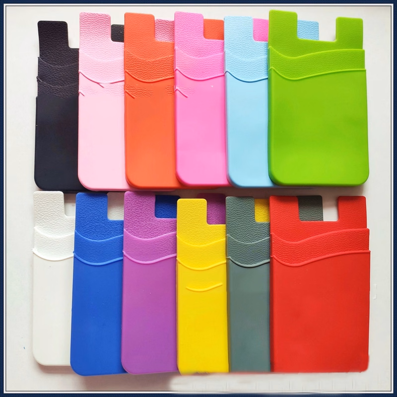 Double Pocket Silicone Card Sleeve