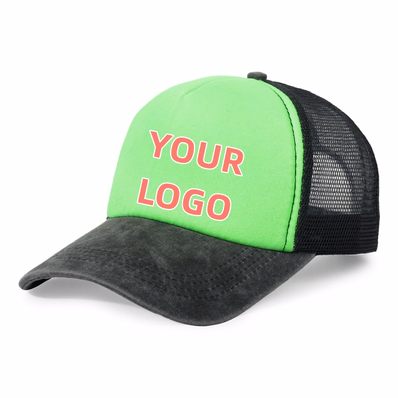 5 Panels Trucker Mesh Back Baseball Cap