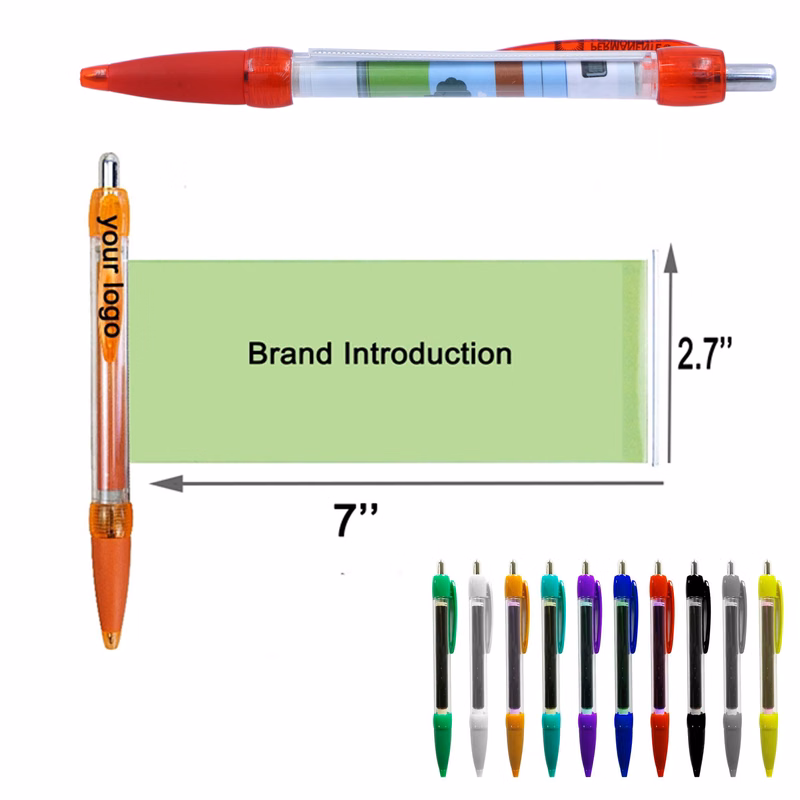 Stretchable Banner Ballpoint Pen