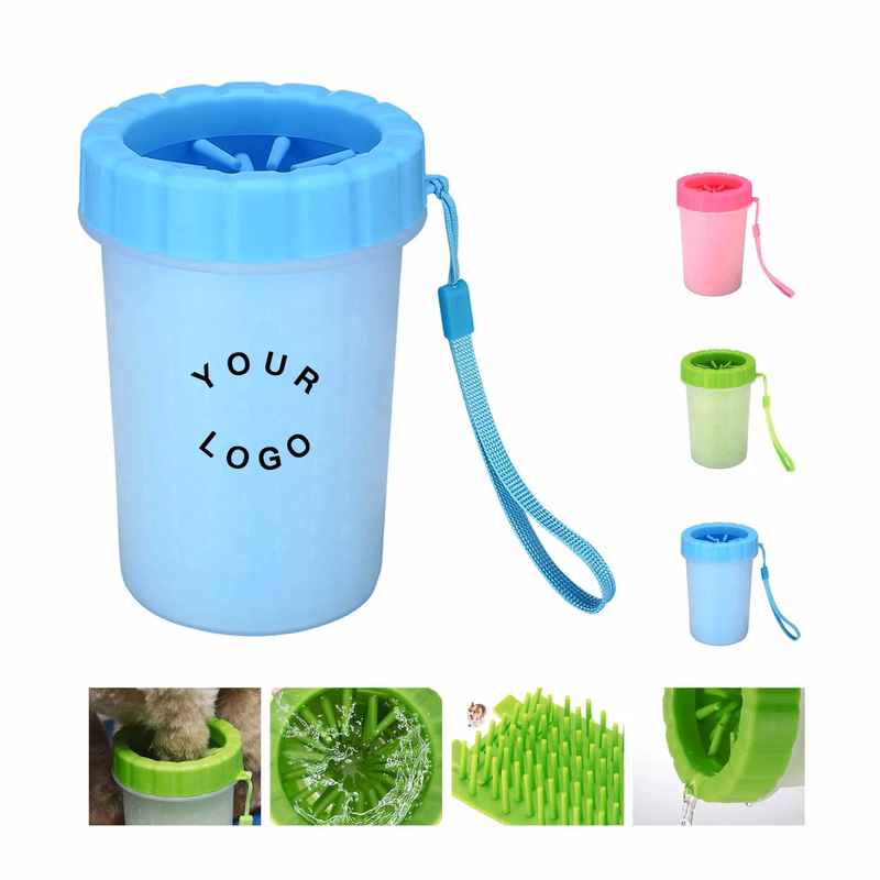 Soft Bristle Cup for Washing Dog Paws