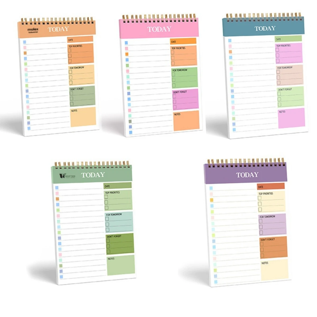 A5 52 Sheets Daily Planner Notepad 1