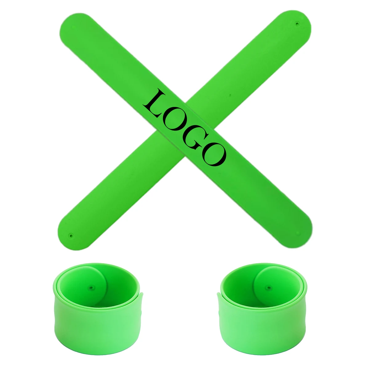 Soft Silicone Snap Bracelet 1