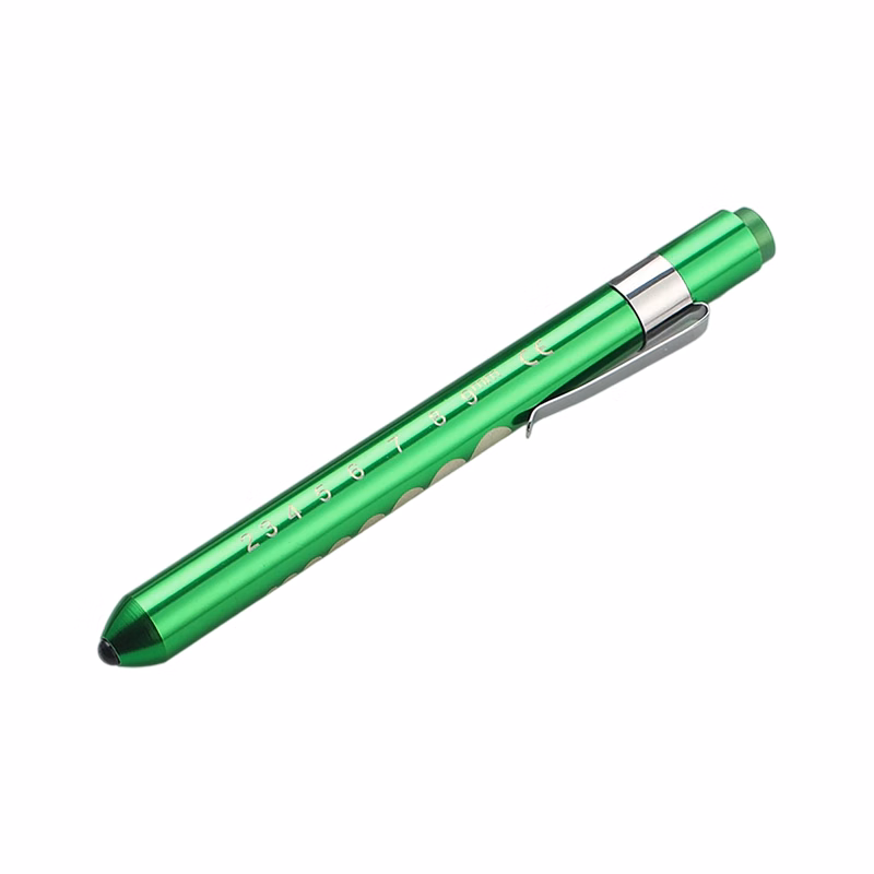 Reusable Medical Pen Light With Pupil Gauge 5.4"