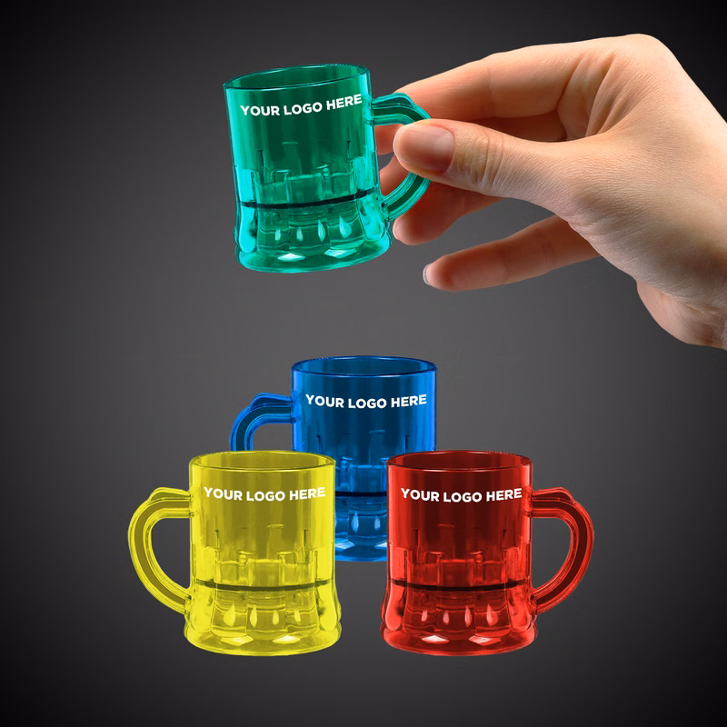 1 oz Mug Shaped Mini Shot Glass