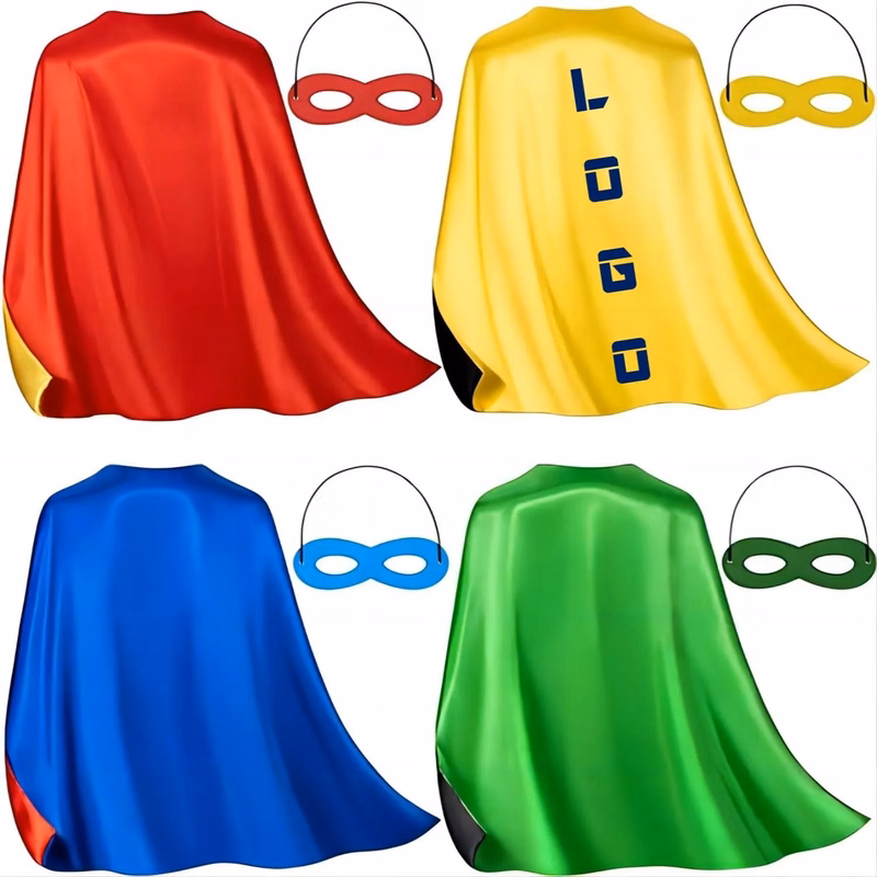 Party Cape Set With Mask
