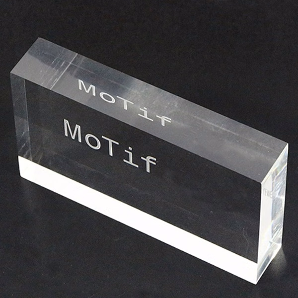 Promotional Rectangular Crystal Paperweight