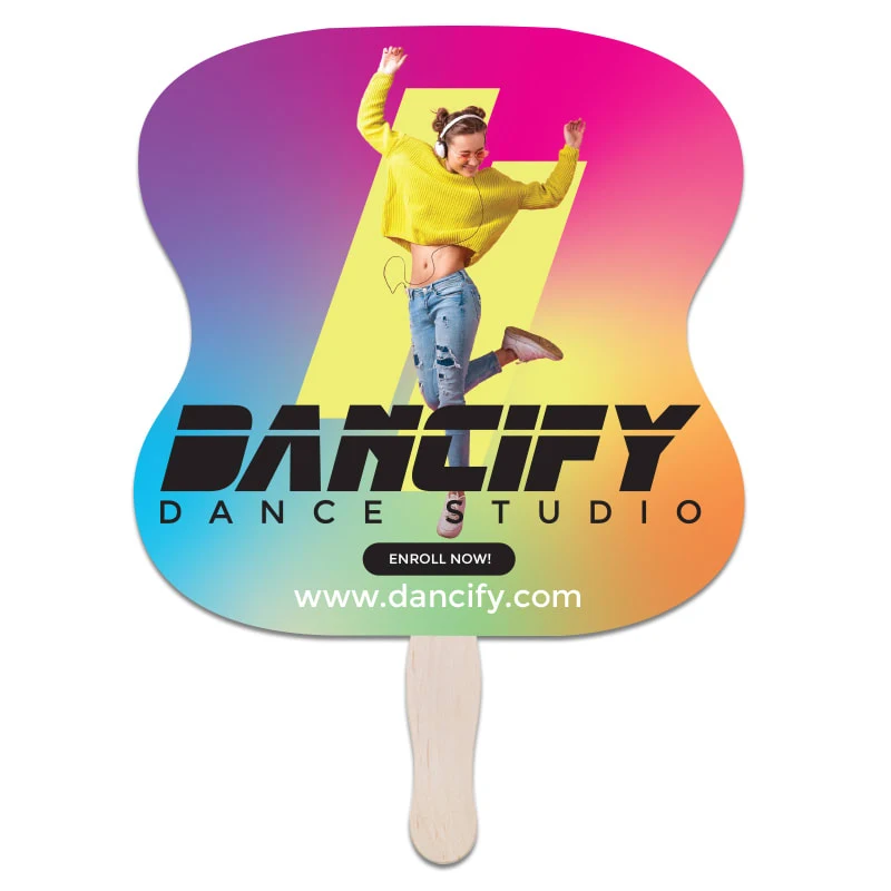 Hour Glass Hand Fan 1