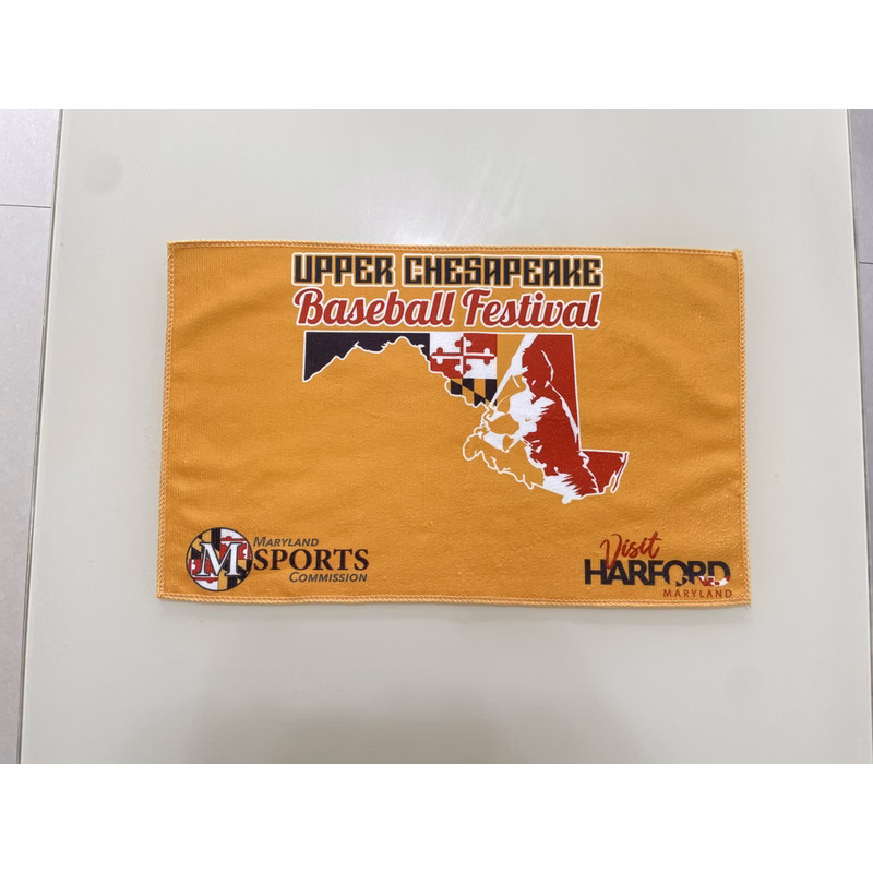 Custom Full Color Microfiber Rally Towel