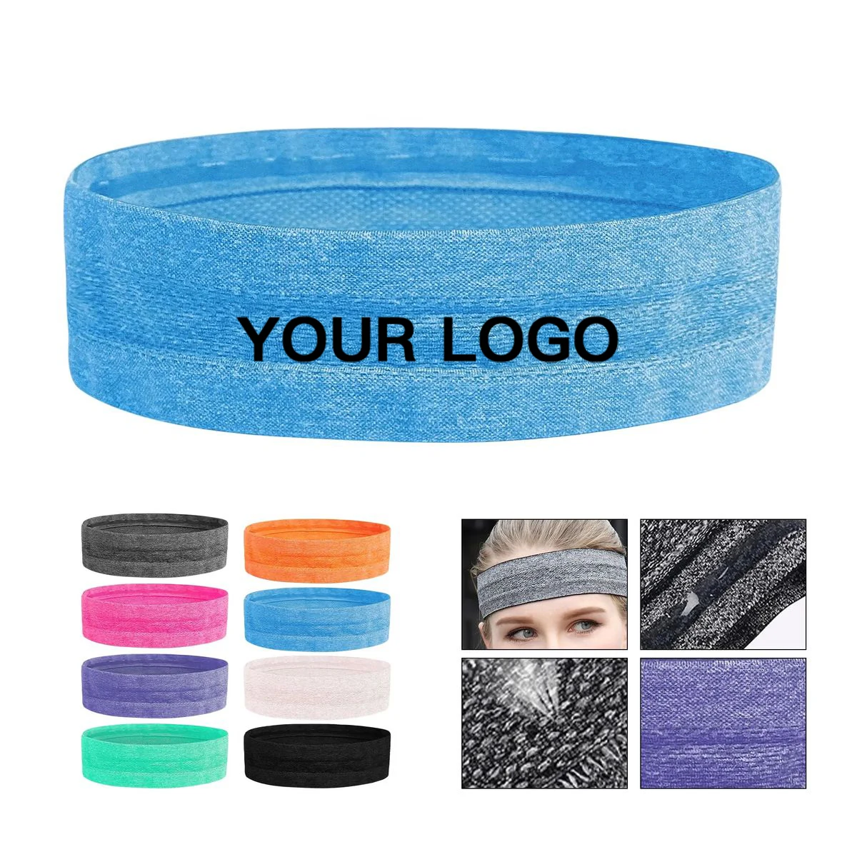 Elastic Quick Dry Headband for Running and Fitness 1