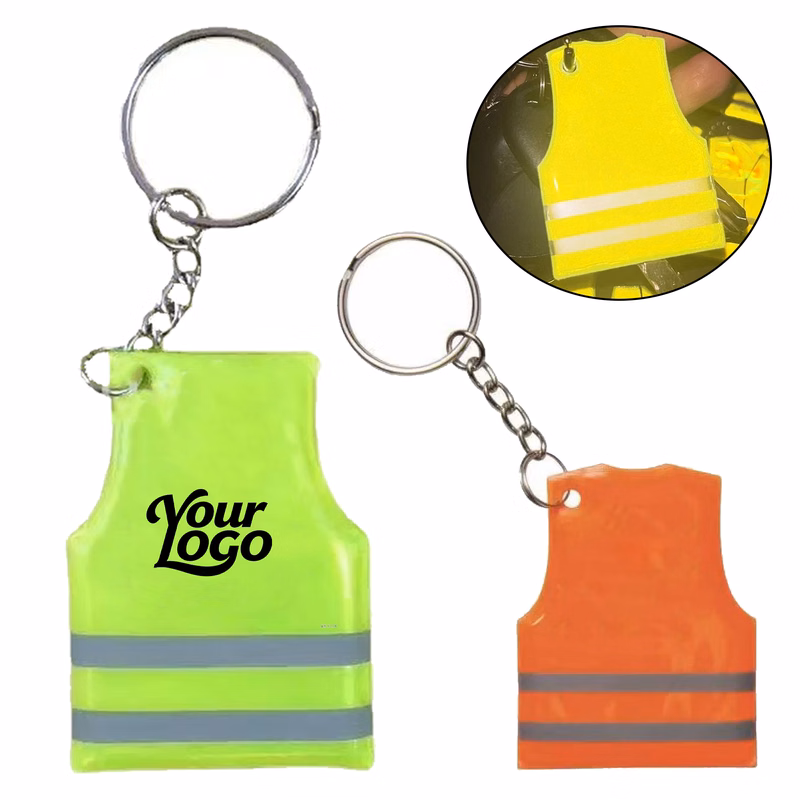 Mini Reflective Key Tag