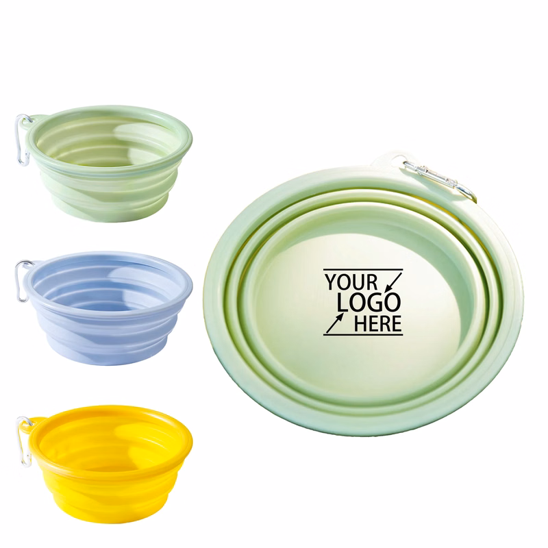 Collapsible Pet Bowl with Carabiner