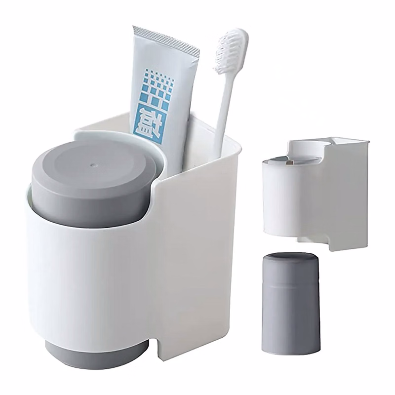 Portable Bathroom Toothbrush Holder Set