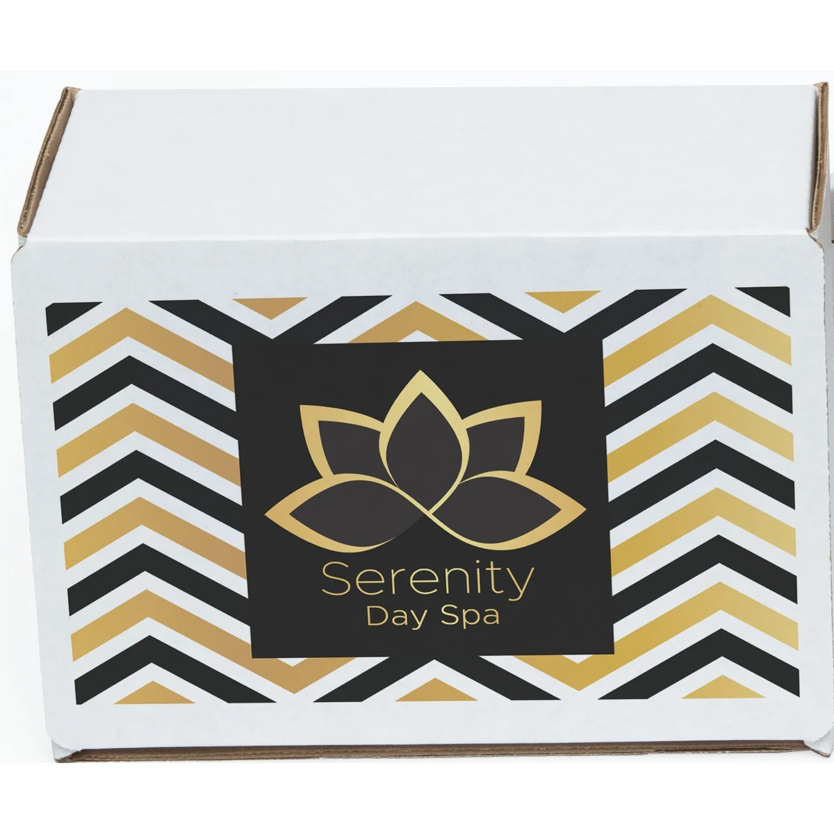 Full Color White Display Mailer Box w/Outside Imprint (8" x 6" x 4") 1