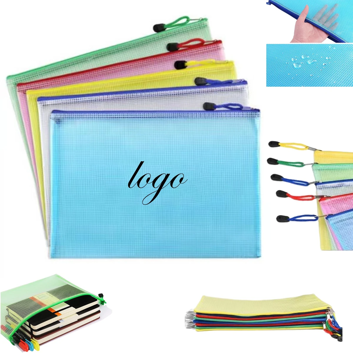 Waterproof Mesh File Bag 1