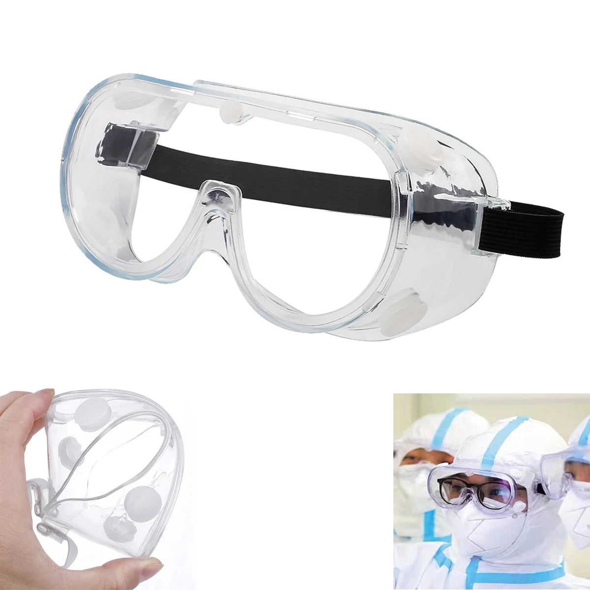 Anti Fog Scratch Resistant Safety Goggles 1