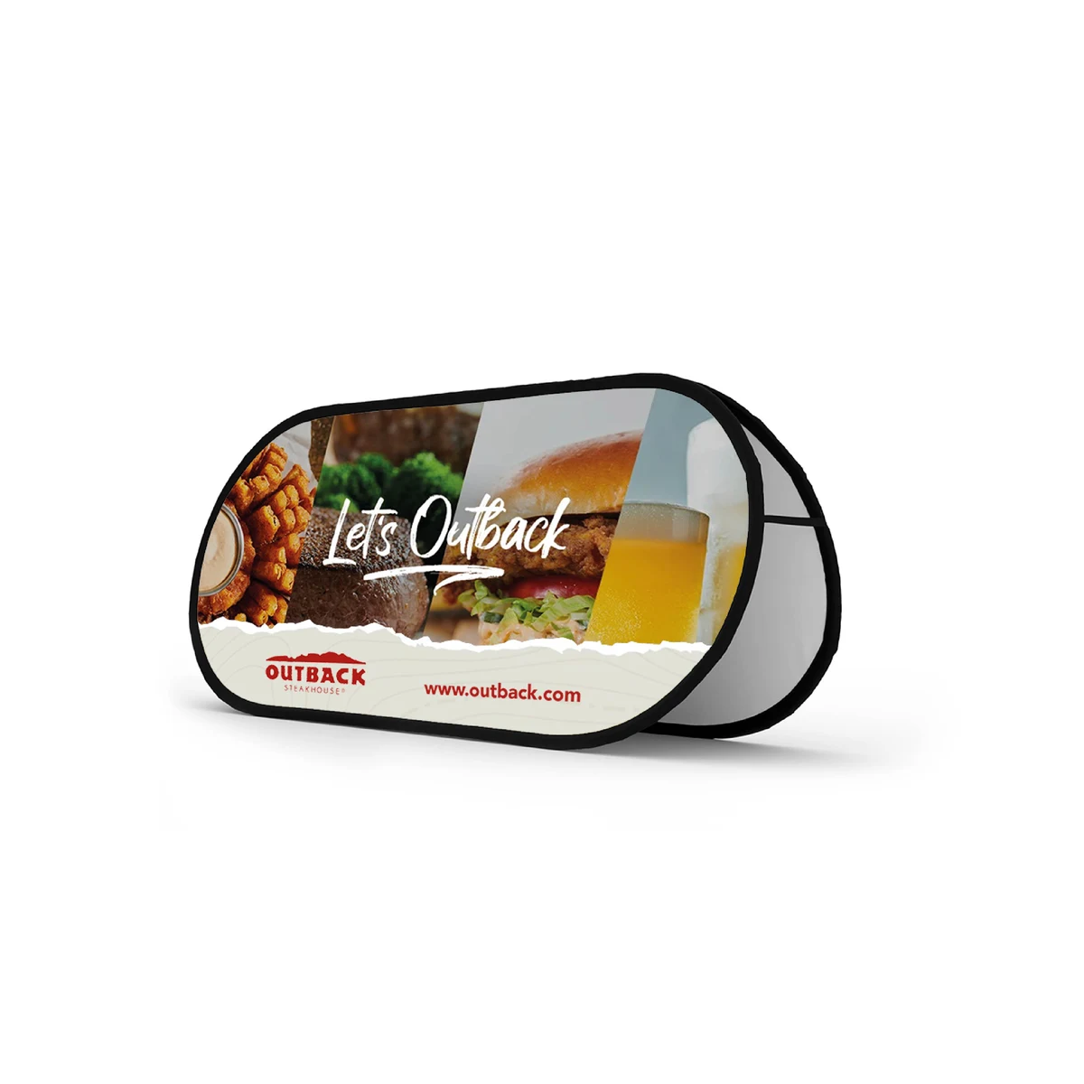 Pop Out Banner - Horizontal 2 Sided (3ft x 4ft) 1