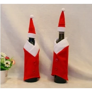 Christmas Wine Bottle Cover 1