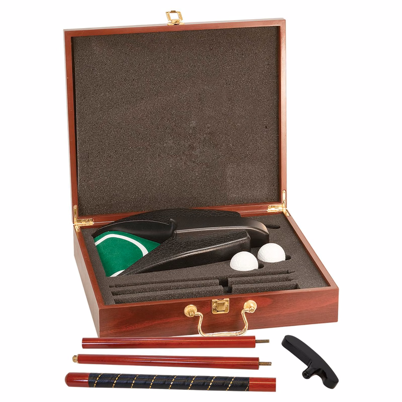 Rosewood Finish Executive Golf Set