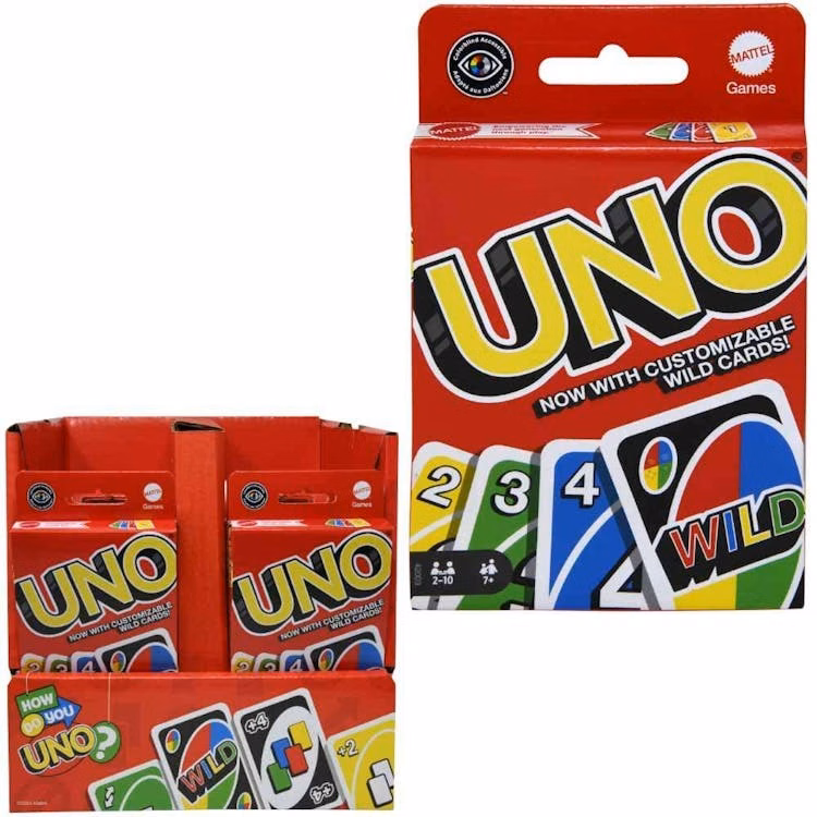 UNO Card Games in Display