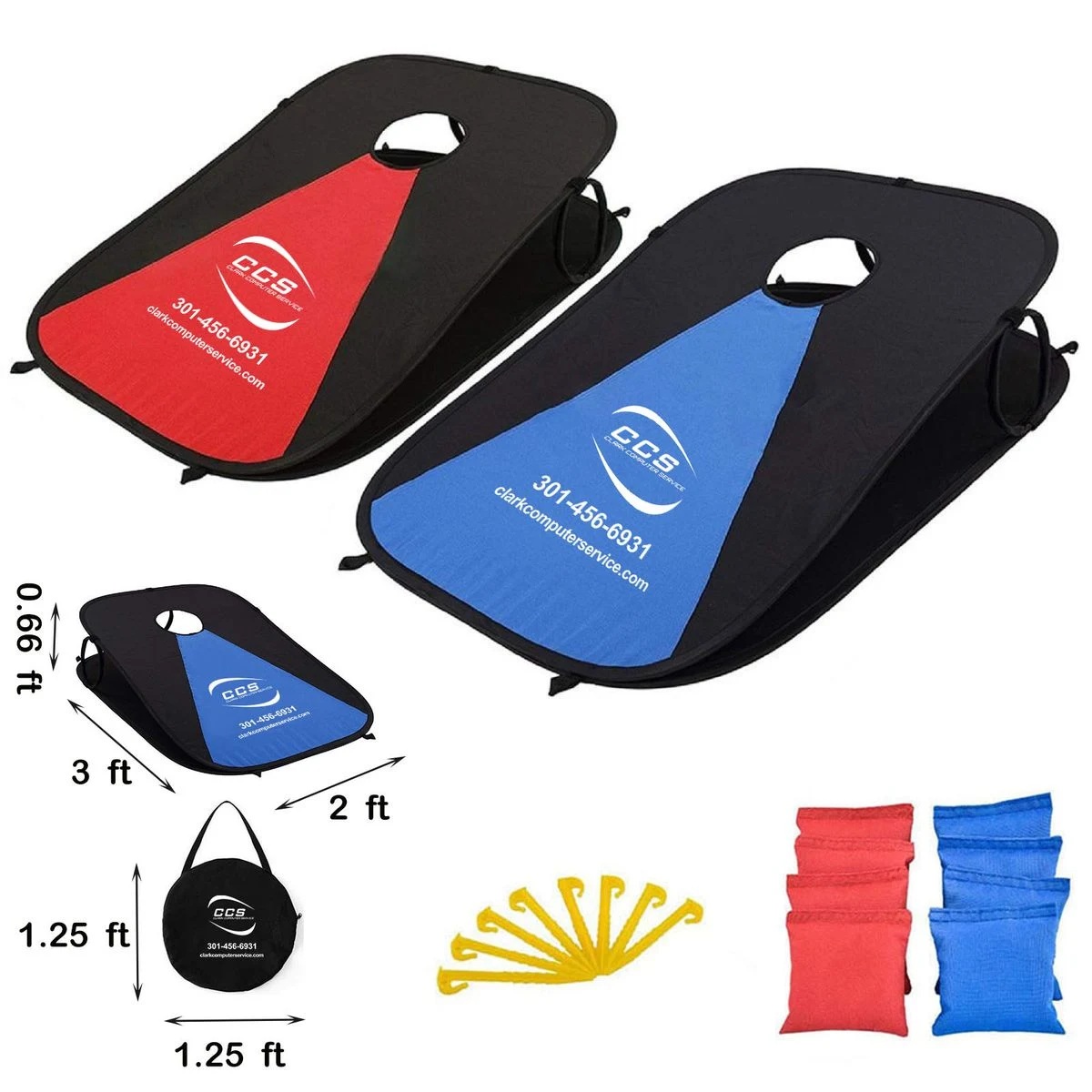 Portable Corn Hole Game Bag 1