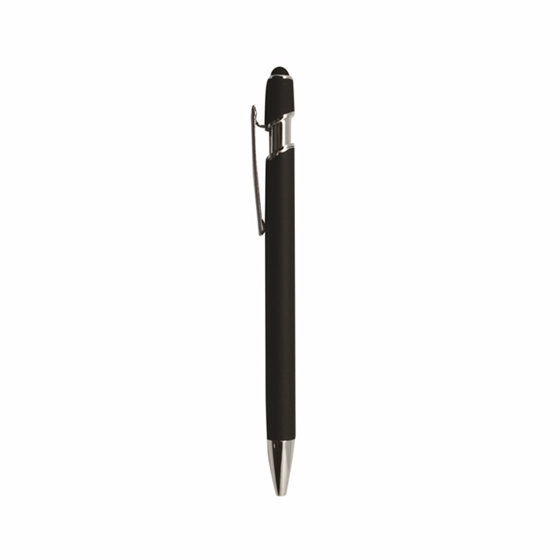 Rubberized Stylus Ballpoint Pen