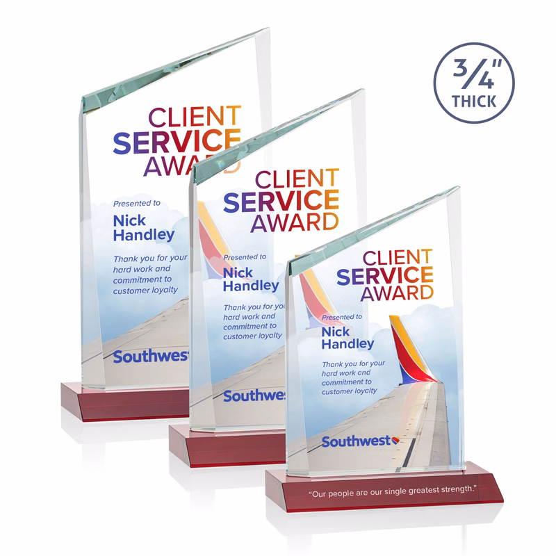 Scarsdale VividPrint™ Award - Red
