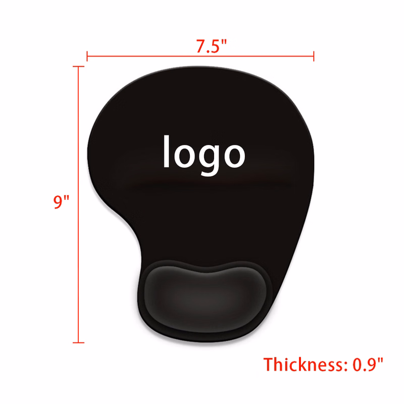 Thickened sponge wrist rest mouse pad