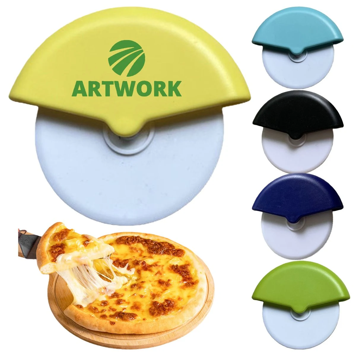 Lightweight Round Pizza Slicer 1