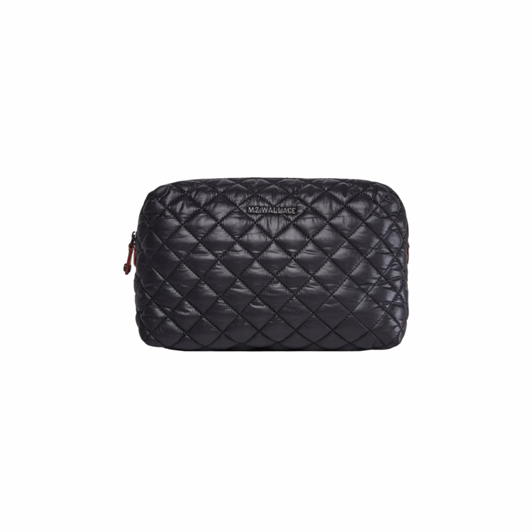 MZ Wallace Mica Cosmetic Bag - Black Rec