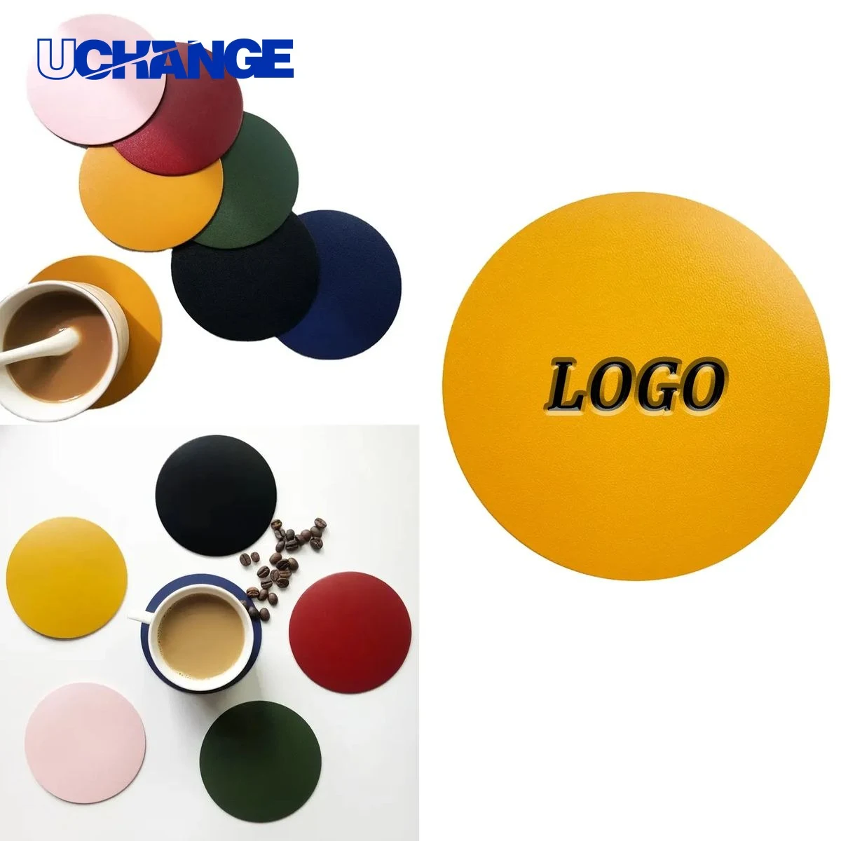 Non-Slip Silicone Beverage Coaster Desk Drink Protector 1