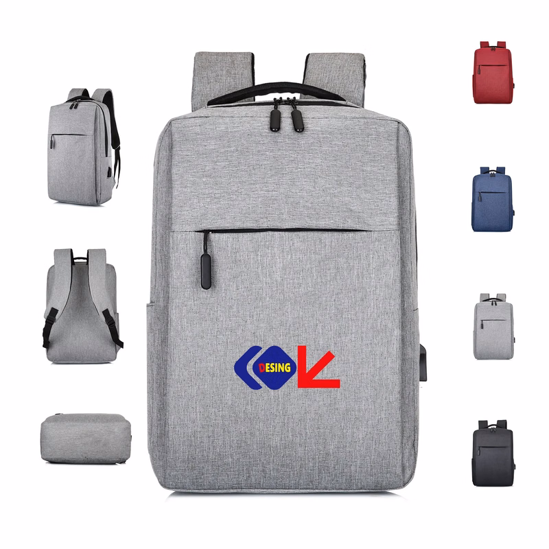 Travel Laptap Backpack With USB Charging Port