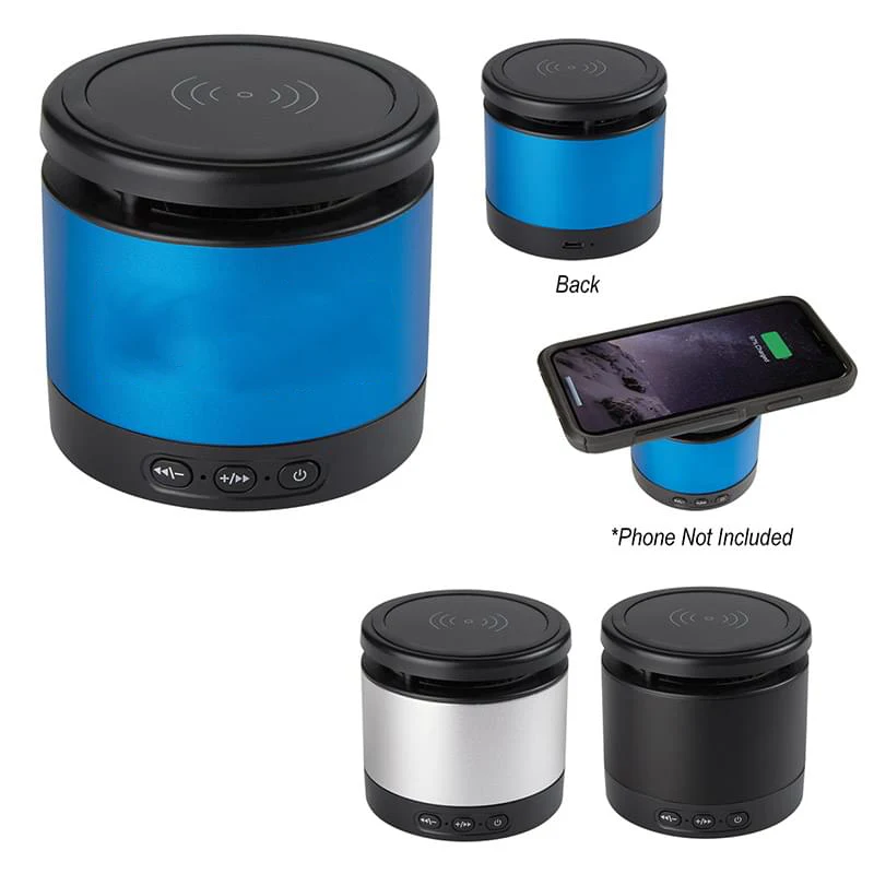 Dynamic Stereo Speaker with Portable Charging Pad 1