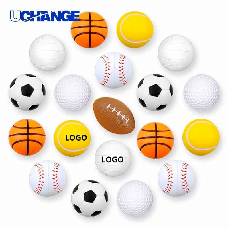 PU Foam Sports Ball Stress Reliever