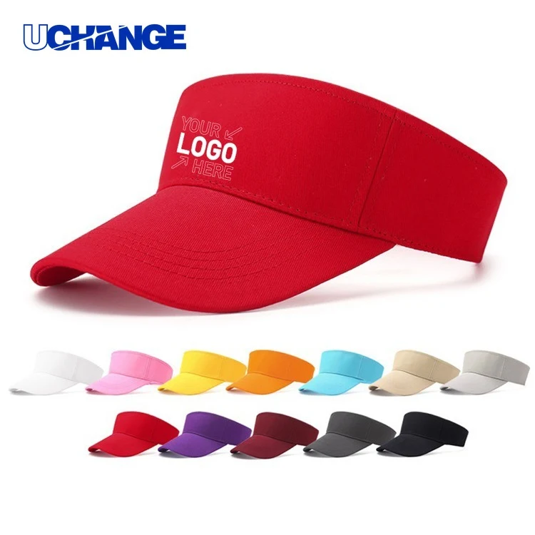 Unisex Empty Top Sun Hat Visor 1