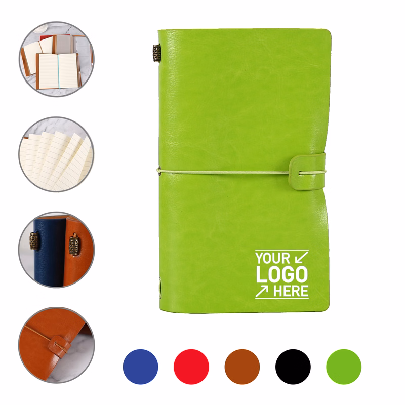 A6 Leather Business Notebook