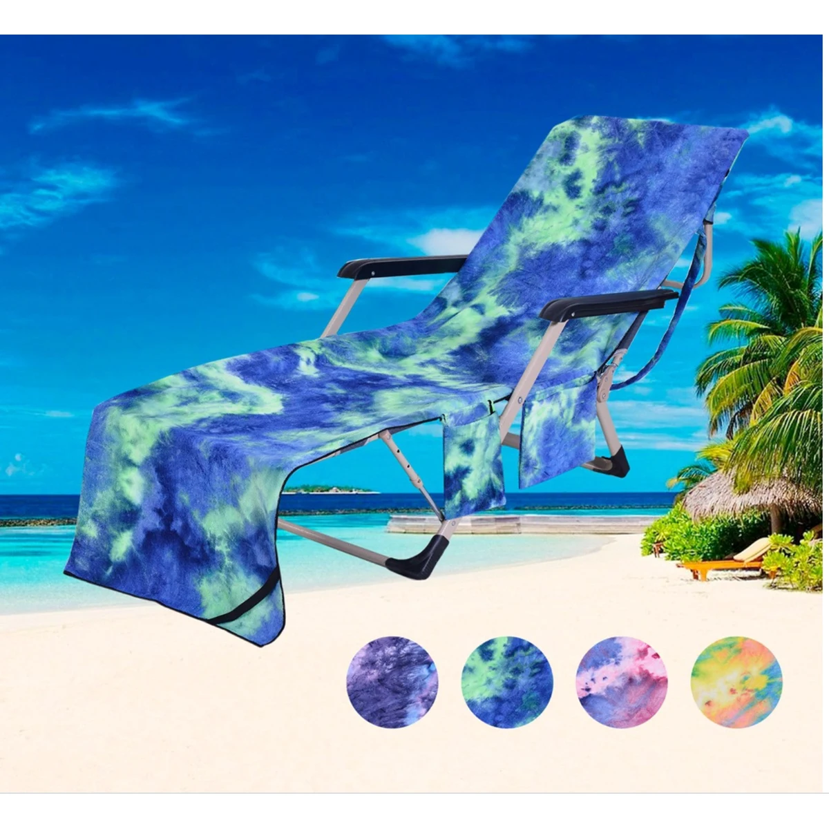 Cotton Terry Cloth Beach Towel 1