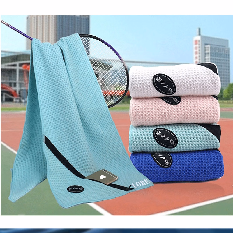 Sports Towel Microfiber With Pocket