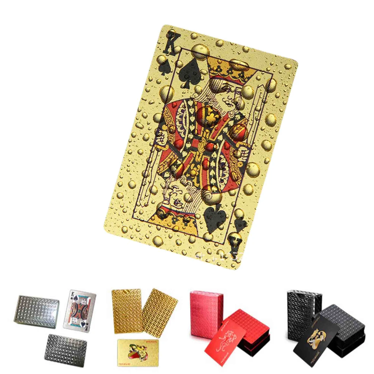 PVC Waterproof Custom Poker Playing Cards 1